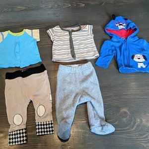 Sweatshirt, shirt and pants 3M bundle